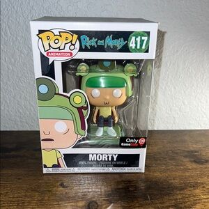 Funko Pop! Morty with Green Helmet Vinyl Figure